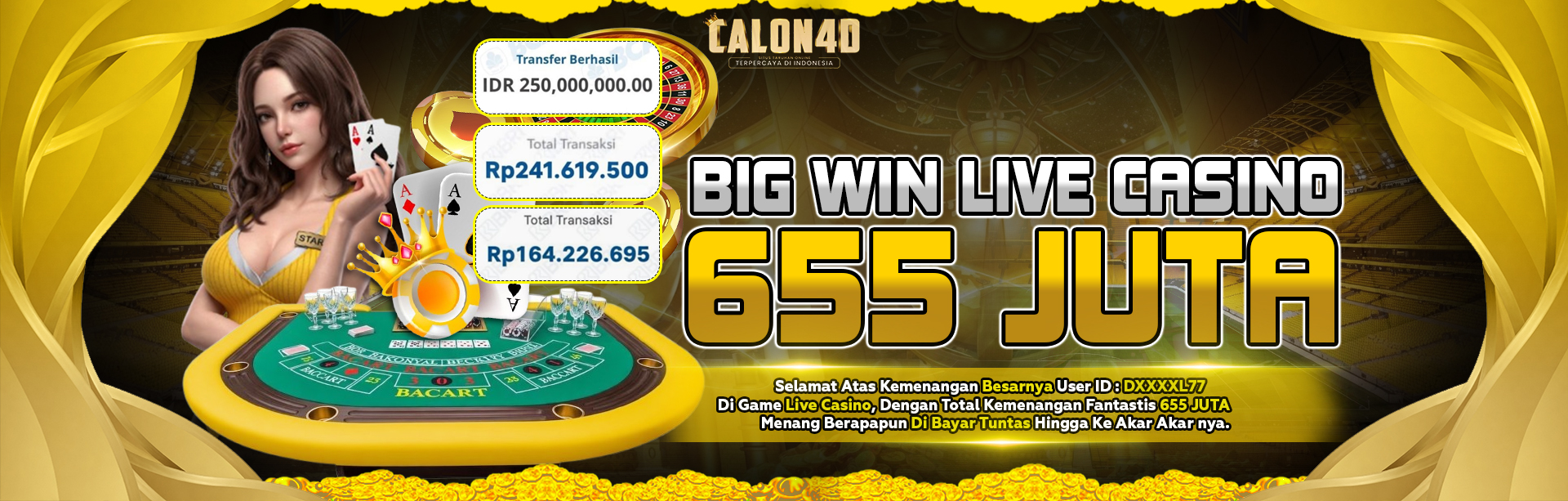 SELAMAT DATANG DI CALON4D